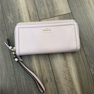 kate spade Soft Pink Wristlet Clutch